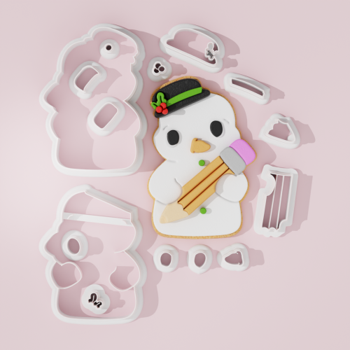 Snowman Cookie Cutter 407