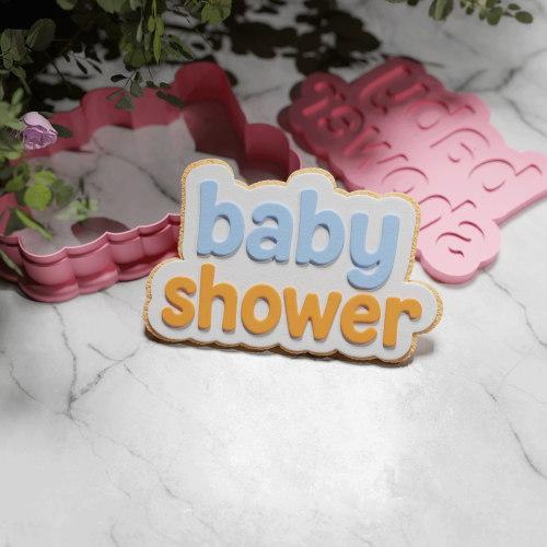 Baby Shower Logo Cookie...