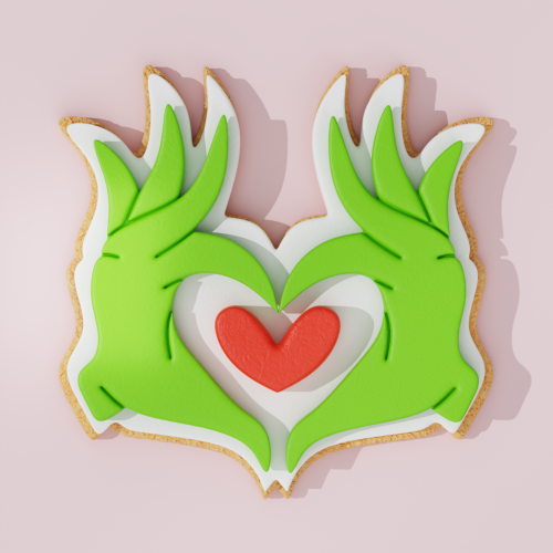 Grinch Cookie Cutter 204