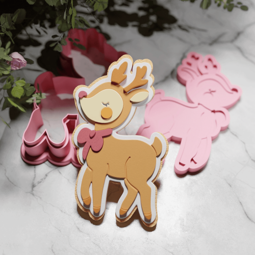 Deer Cookie Cutter Fondant...