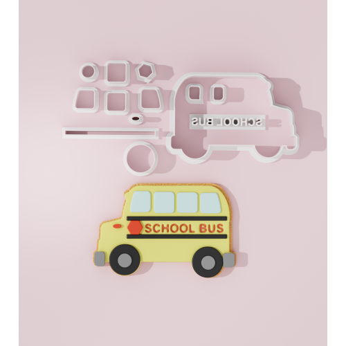 School Bus #1 Cookie Cutter