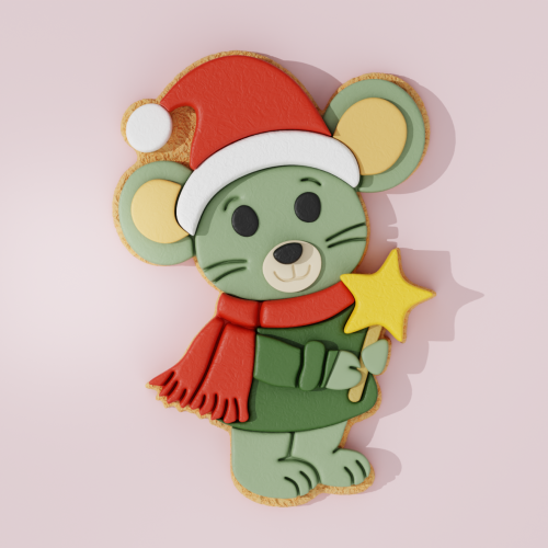 Christmas Mouse Cookie...