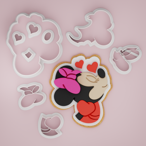 Valentine Minnie Cookie...