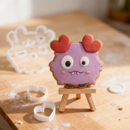 Love Monster Cookie Cutter