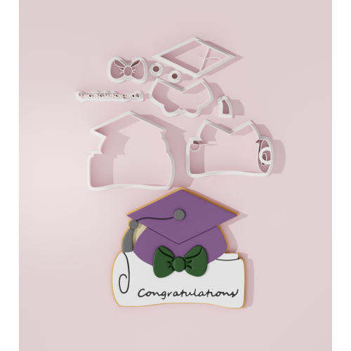 School – Graduation Hat #3 Cookie Cutter