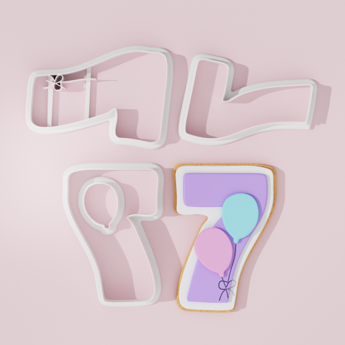 Birthday Number No7 with...