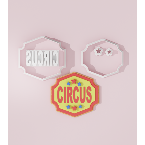 Circus Logo Cookie Cutter