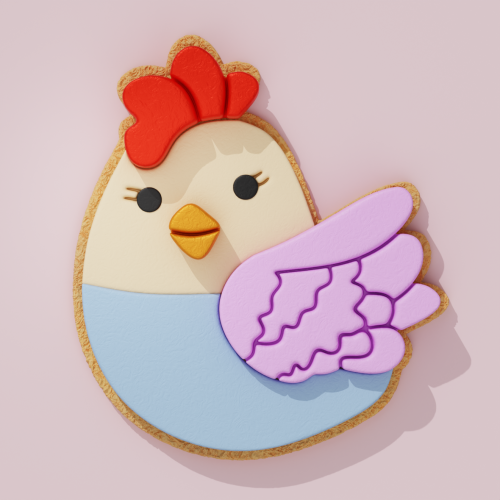 Chicken Cookie Cutter 202