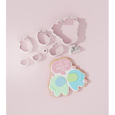 Valentine – Love is Among Us Cookie Cutter