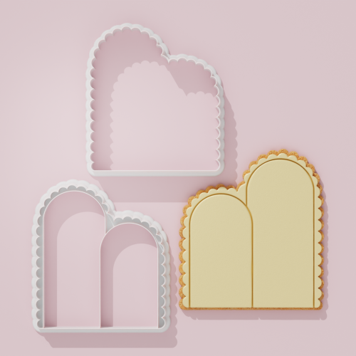 Scalloped Plaque Cookie Cutter