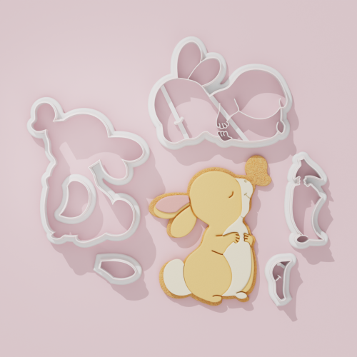 Bunny Cookie Cutter 3003