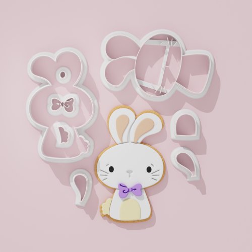 Bunny Cookie Cutter 3004