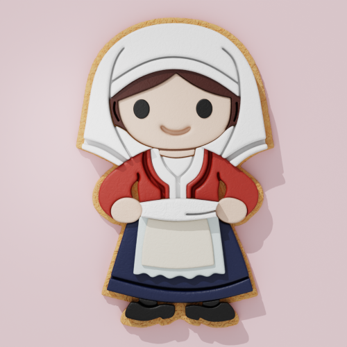 Cretan woman wearing...