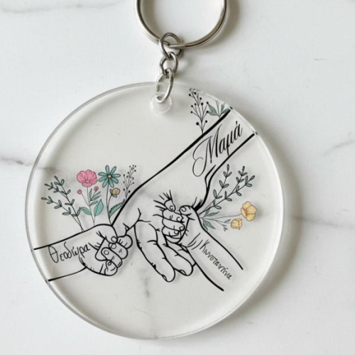 Personalized Mom Keychain...