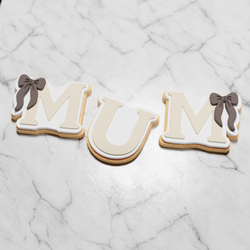 M U M Cookie Cutter Fondant...