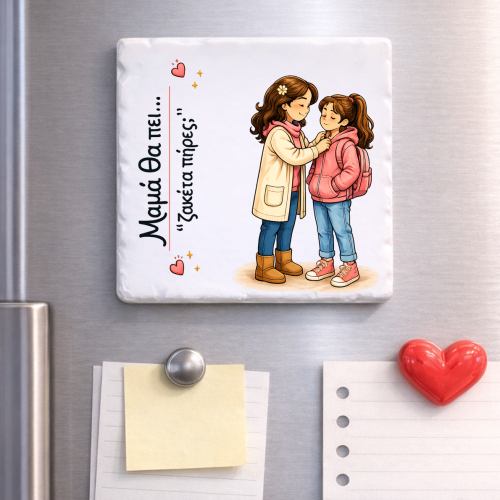 Κεραμικό Μαγνητάκι – Μαμά...