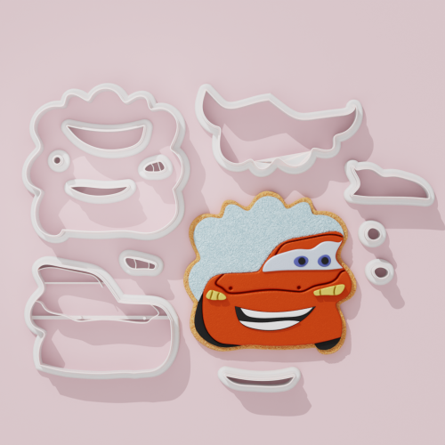Lightning McQueen Cookie...