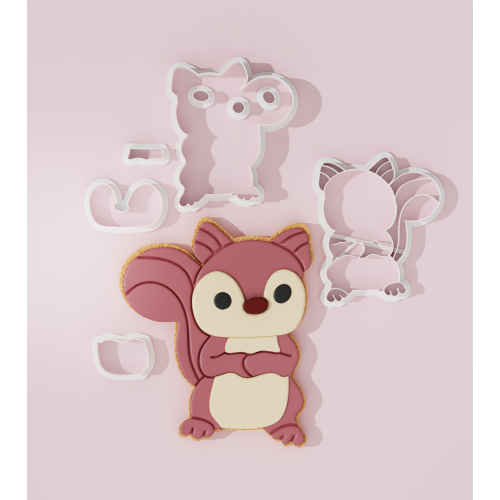 Squirell #5 Cookie Cutter