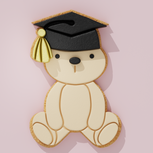 Graduation Ber Cookie Cutter
