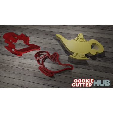 Oil Lamp Cookie Cutter