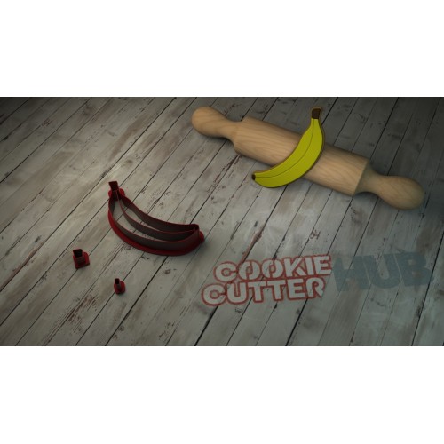 Banana Cookie Cutter