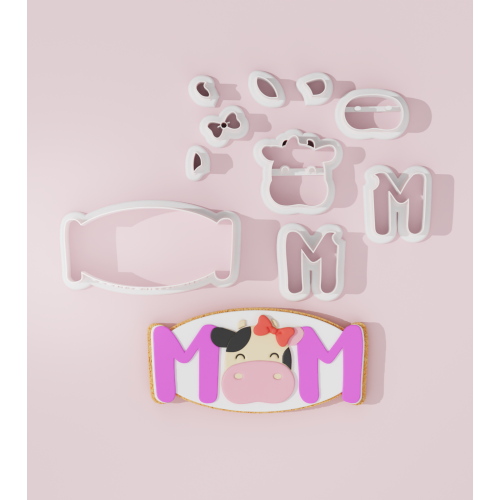 Mother’s Day – Cow Mom Cookie Cutter