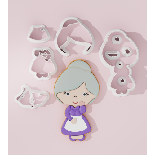 Red Riding Hood Inspired Cookie Cutter #5