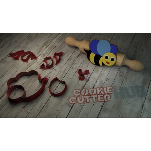 Bee #2 Cookie Cutter