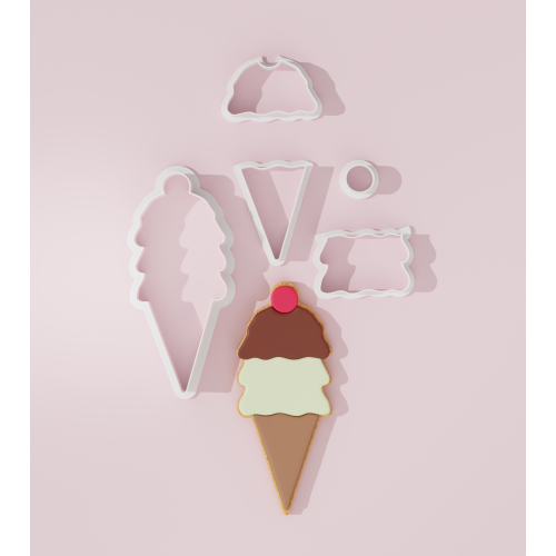 Summer – Ice Cream #2 Cookie Cutter