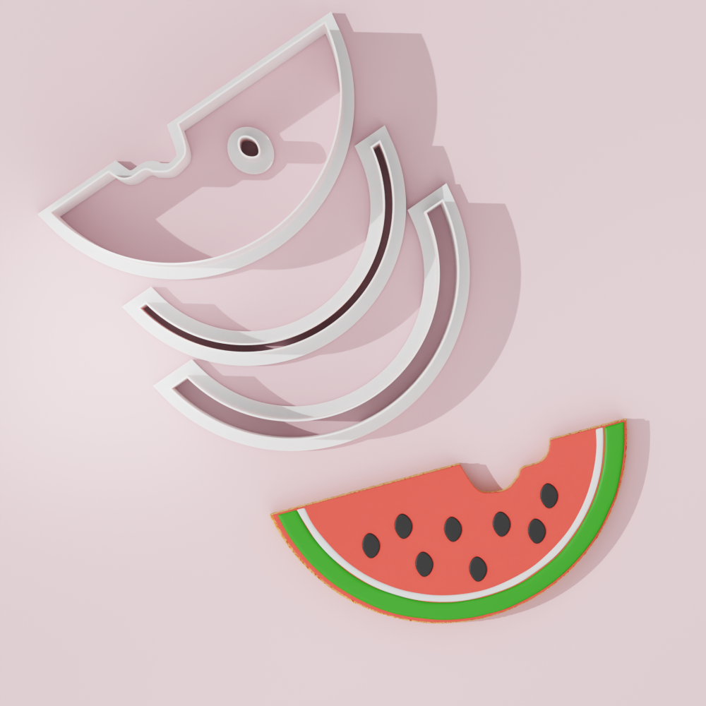 Watermelon #1 Cookie Cutter