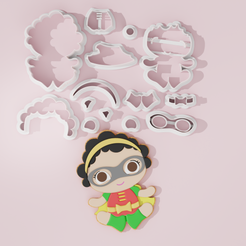 Super Hero Girl #6 Cookie Cutter