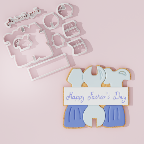 Happy Father’s Day Tool Cookie Cutter