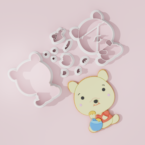 Winnie the Pooh Inspired Cookie Cutter – Winnie