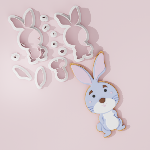 Winnie the Pooh Inspired Cookie Cutter – Rabbit