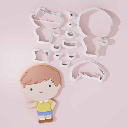 Winnie the Pooh Inspired Cookie Cutter – Christopher Robin