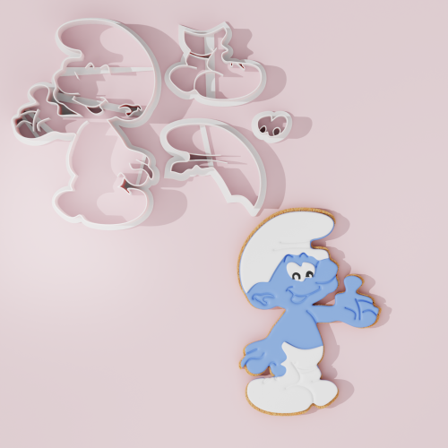 Smurfs Inspired Cookie Cutter – Smurf #2