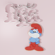 Smurfs Inspired Cookie Cutter – Papa Smurf #2