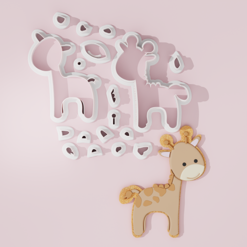 Baby Giraffe Cookie Cutter