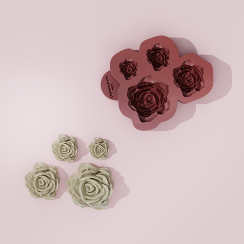 Roses Collection Silicone Mold