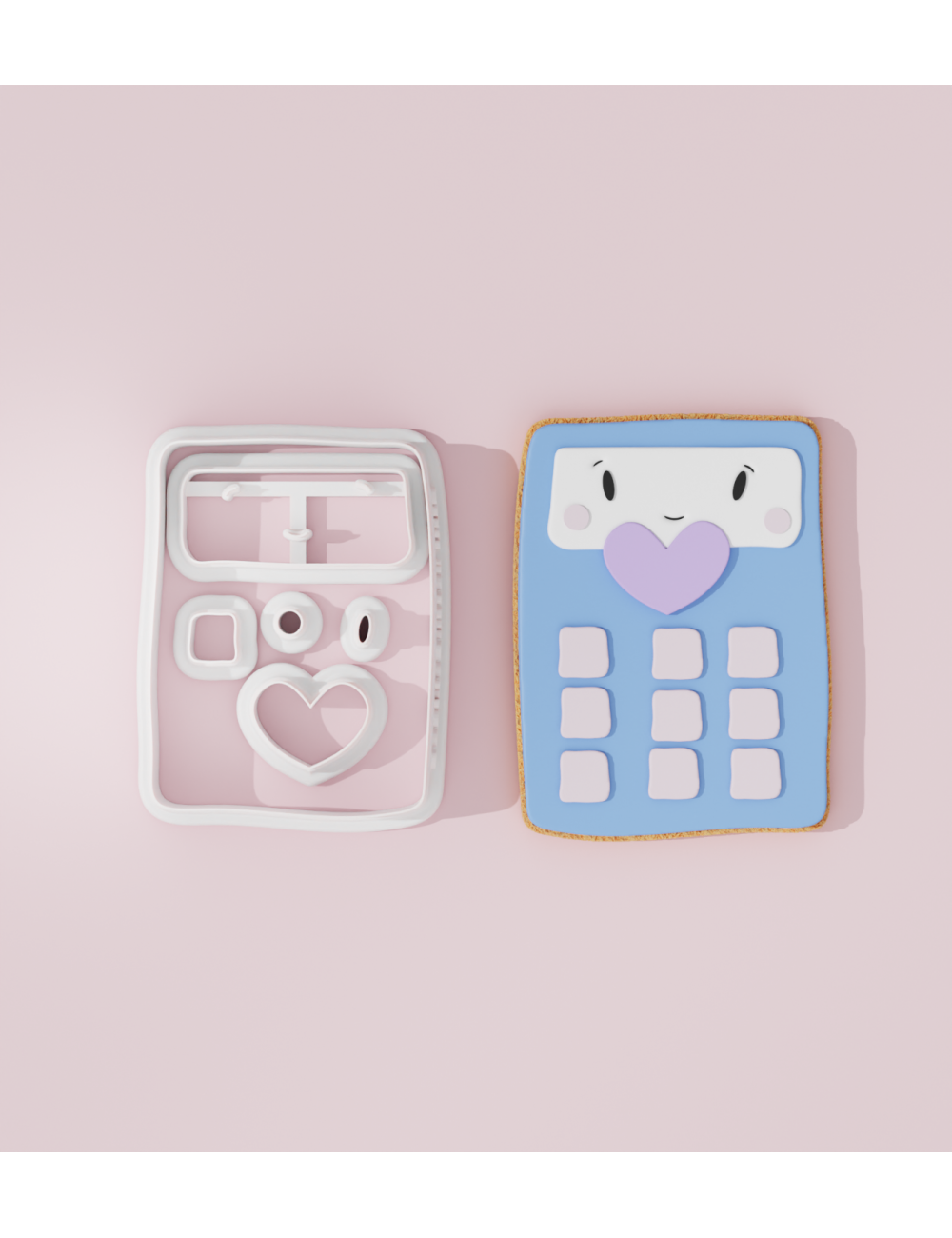 School – Calculator Cookie Cutter