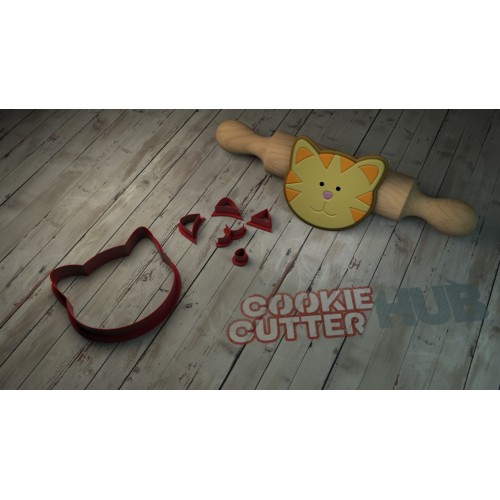 Cat #2 Cookie Cutter