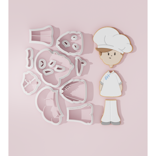 Kitchen – Build Your Own Chef Boy – Cookie Cutter Platter