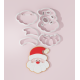 Christmas Santa Claus Face #1 Cookie Cutter