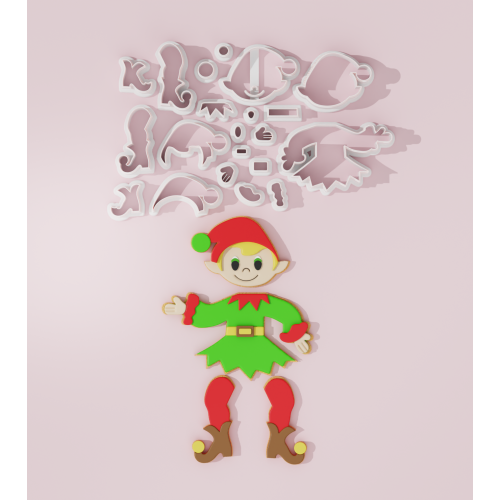 Roulis the Elf – Cookie Cutter Platter