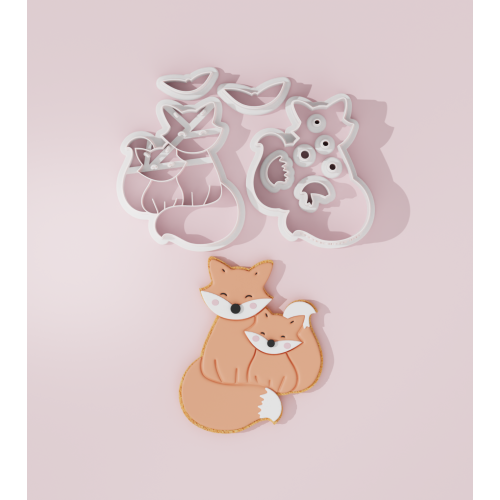 Mother’s Day – Fox Mom #1 Cookie Cutter