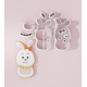 Easter: Sweet Bunny Girl Cookie Cutter