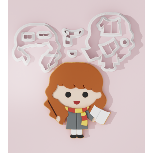 Harry Potter Inspired Cookie Cutter – Hermione Granger
