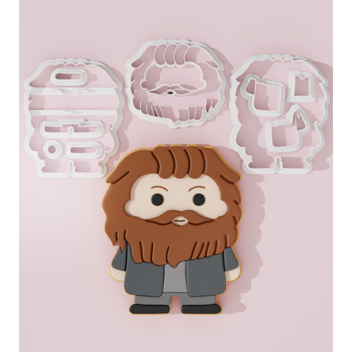 Harry Potter Inspired Cookie Cutter – Hagrid