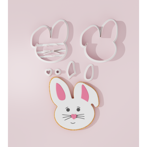 Easter – Rabbit #3 Cookie Cutter