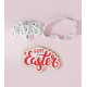 Happy Easter Cookie Cutter Stamp